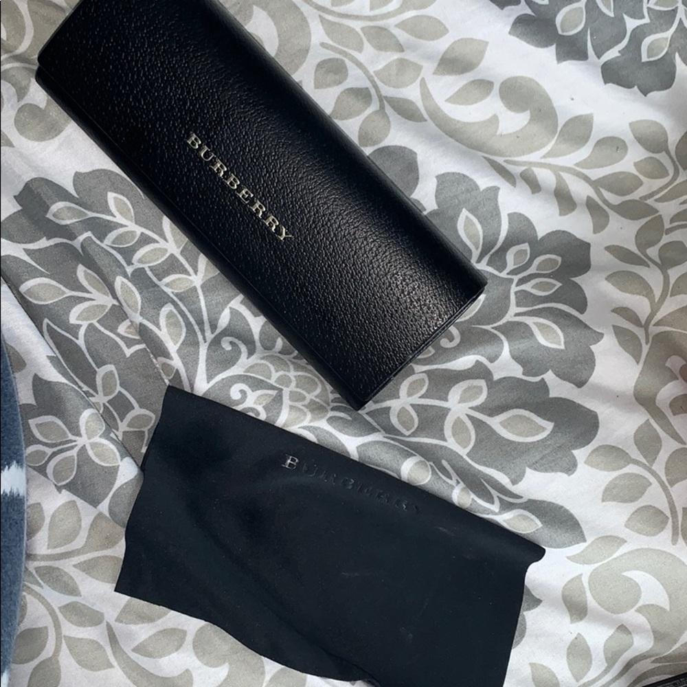 Burberry glasses case